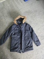 Boys M&s 13-14 Coat Parka