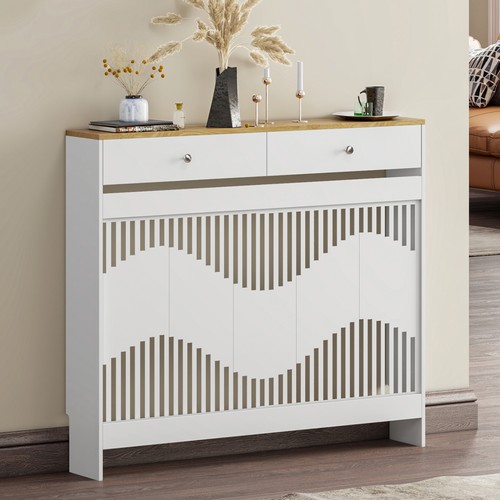 Radiator cover with - cover,
