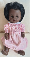 Vintage vinyl black doll - vintage,