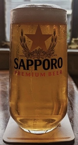 Sapporo 20oz pint - sapporo, glass