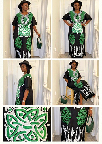 Women black green white - women’s, black/green/white