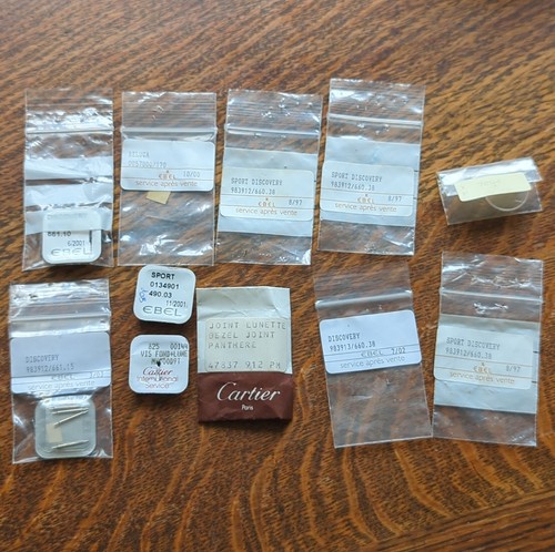 Cartier ebel job lot of - &,