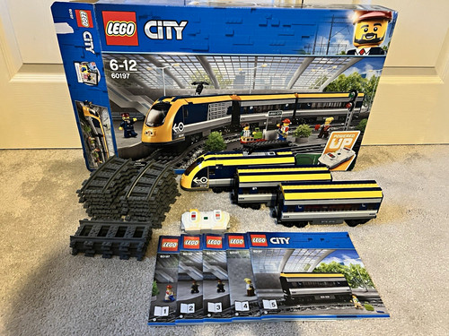 Lego city passenger train - city,