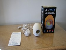 Gro Egg Colour Changing  Thermometer Nightlight Original Box with instructions