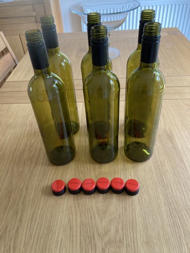 Empty wine glass bottles - empty,