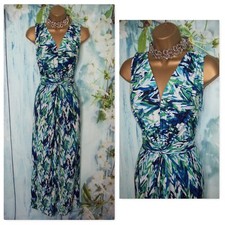 Roman Geometric Maxi Dress