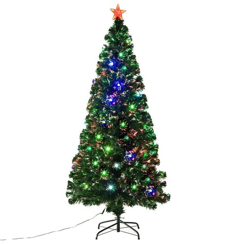Green led fibre optic lights - led,