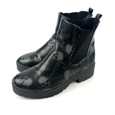 Iron Fist Skull Ankle Boot 38