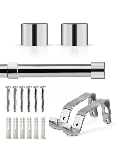 Extendable curtain poles - curtain,