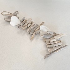 Driftwood Hearts Hanger Mobile 55cm.....