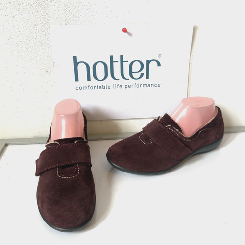 Hotter toasty suede fur lined - toasty,