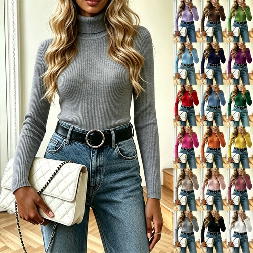 Lady jumper tops knitted - jumper,