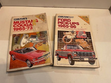 Chilton repair manuals - 2, chilton's