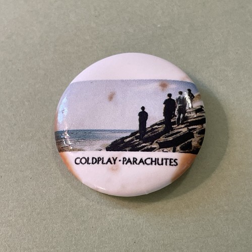 Coldplay button rare - coldplay,