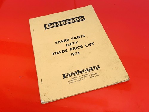 Lambretta tv 1973 - gp,
