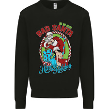 Christmas Bad Santa Funny Xmas Mens Sweatshirt Jumper