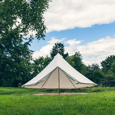 4M Bell tent with chimney