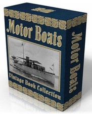 MOTOR BOATS 13 Vintage Books