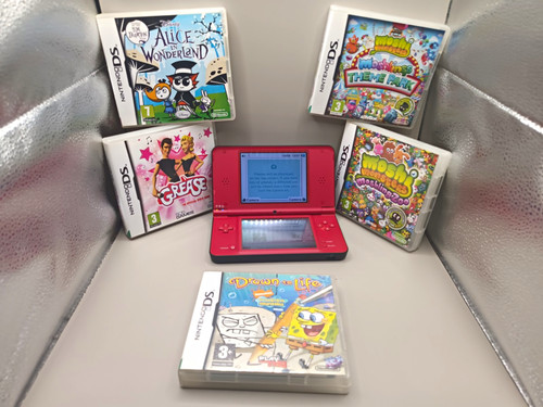 Nintendo dsi red black - dsi, red/black