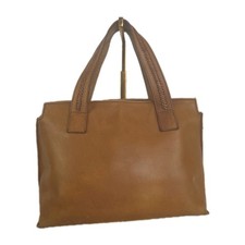 Vtg Hidesign Tan Leather Tote