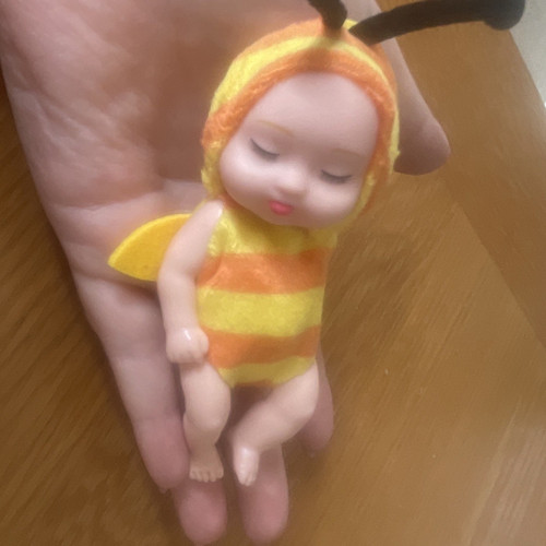 Small baby doll bee outfit - small,