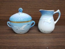 Bing And Grøndahl Cream Jug And Sugar Bowl 