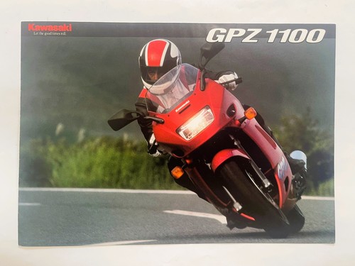Kawasaki gpz1100 brochure - kawasaki,