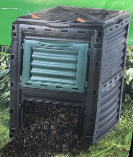 Plastic square garden compost - garden,