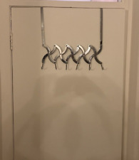  Over The Door Hanger  Concertina Style with 6 Chrome Hooks (used)