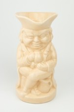 Large Burlington Toby Jug with Cream Glaze 6"