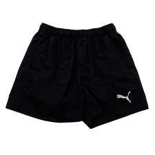 Puma Shorts Men's Medium Black Unlined 5in Drawstring Gym Training Shorts