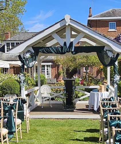 4pcs wedding arch flowers set - wedding,
