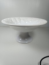 White Footed Pedestal Bowl