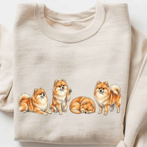 Pomeranian dog mom sweatshirt - dog,