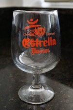 RARE Barcelona 1992 Olympics Estrella Damm Lager Glass - Capacity 400ml