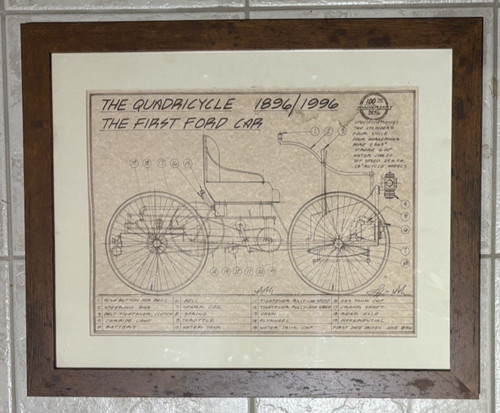 Henry ford quadricycle - quadricycle, framed