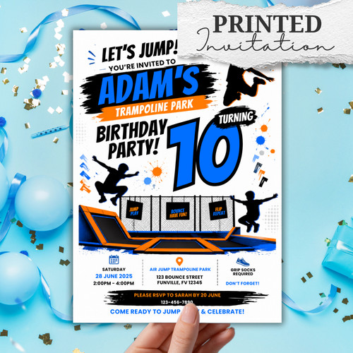 Trampoline park birthday - park,