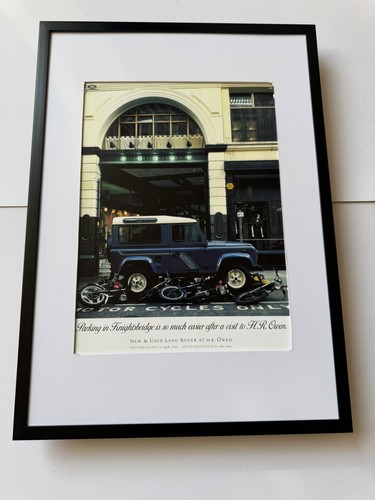 New framed print land - new,
