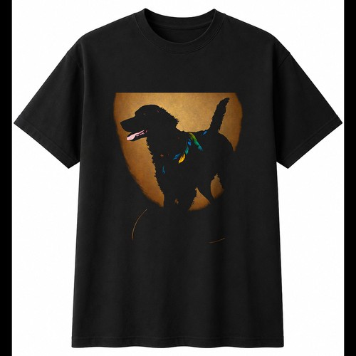 Curly coated retriever with - coated,