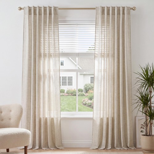 Pony dance linen curtains - pony,