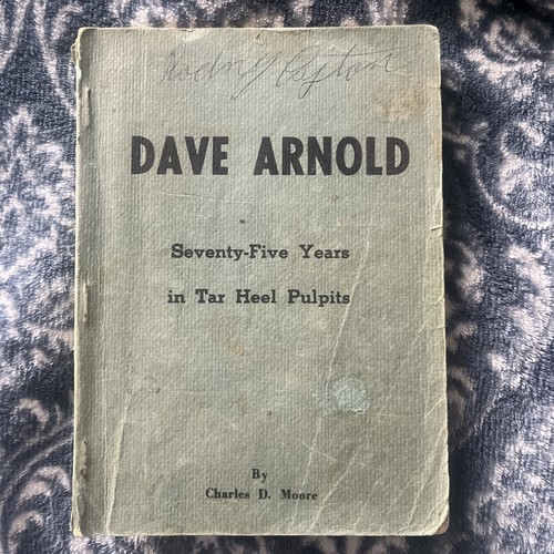 Dave arnold years tar - dave,