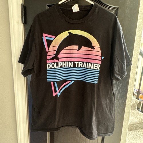 Dolphin trainer men tshirt - men’s,
