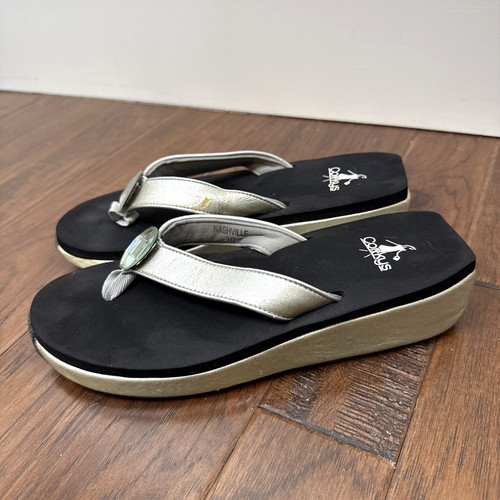 Corkys wedge flip flop - corkys,