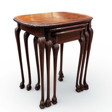 1920's Walnut  Nest Of 3