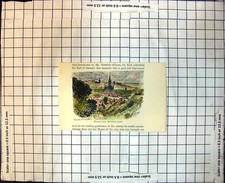 Antique Print Norwich From