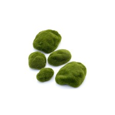 6 Pieces Artificial Moss Rocks
