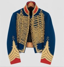 Green Hussar Military Jacket
