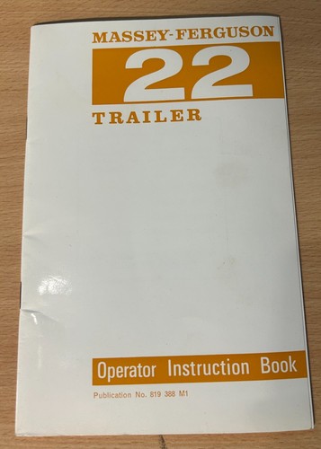Massey ferguson trailer - ferguson, 22