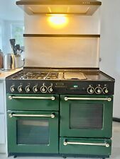 Rangemaster Classic 110cm.  Green And Chrome . Range Cooker. Still working fine.