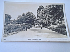 roundhay park leeds  postcard